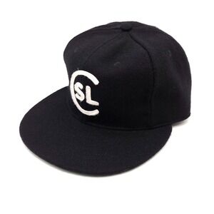 Ebbets Field Flannels Salt Lake City Bees SLC  Snapback‎ Hat Baseball Cap Black